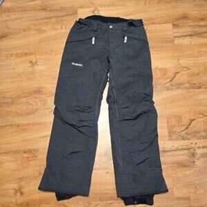 Phenix Mens Medium Ski Pants Black Waterproof Outdoor Winter Gear Snow Pants